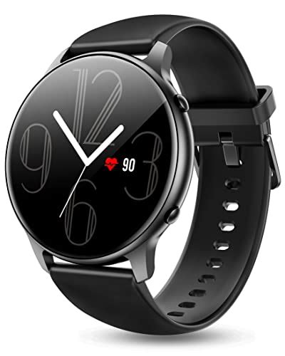 round smart watch for iphone|smart watch with round face.